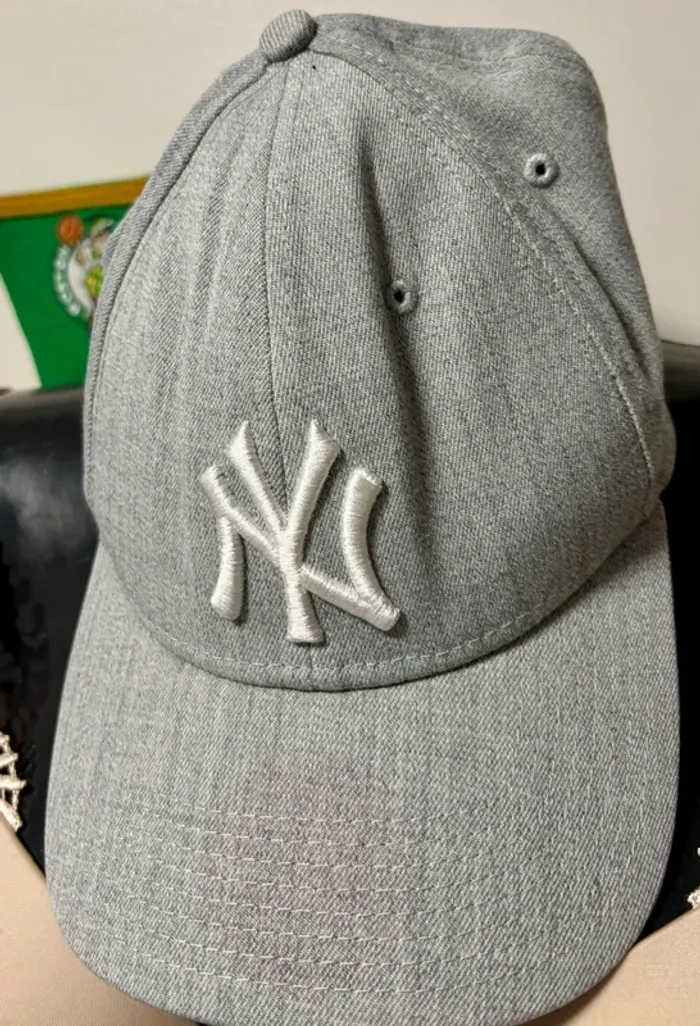 Casquette grise New Era – New York Yankees – Taille L/XL – Modèle 39THIRTY - photo numéro 2