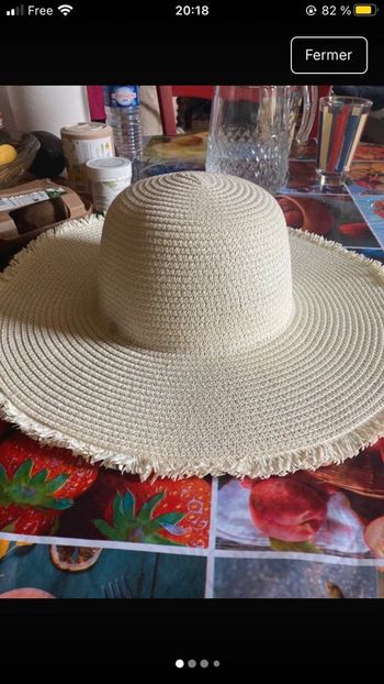 Chapeau crème