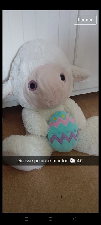 Peluche mouton 🐑