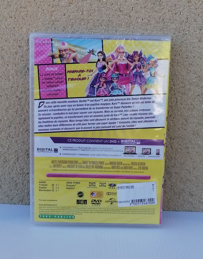 Lot 2 dvd Barbie (Neuf scellé) - photo numéro 4