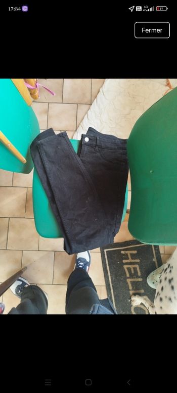 Slim femme noir 