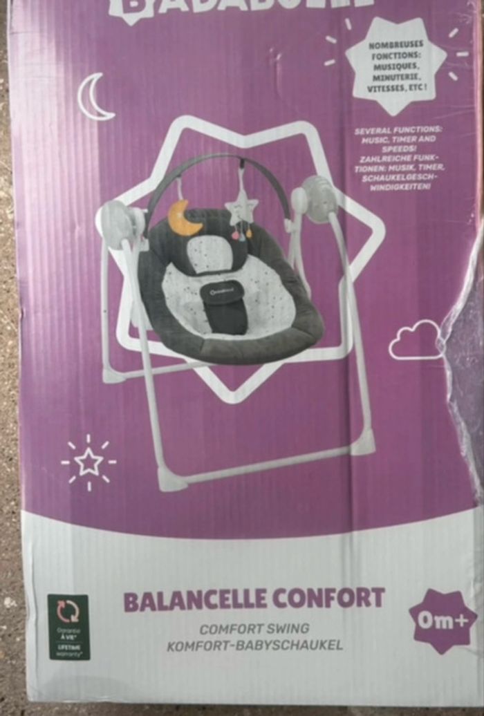 Balancelle électrique Badabulle - neuve - photo numéro 2