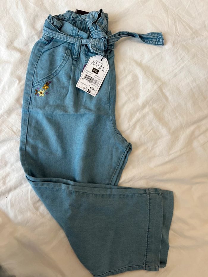 Pantalon en jean fluide