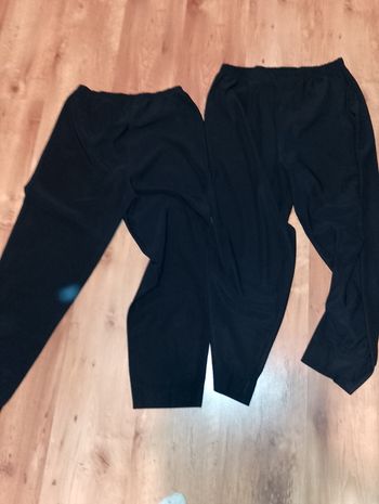lot de2 pantalon elastique t46-48
