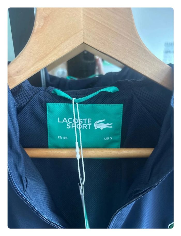 Veste Lacoste survêtement taille 46 (xs/s) - photo numéro 4