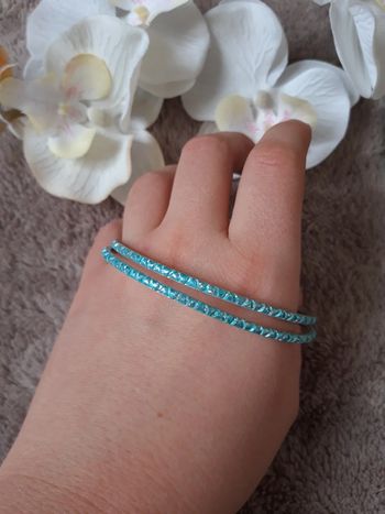 Lot de 2 bracelets rigides