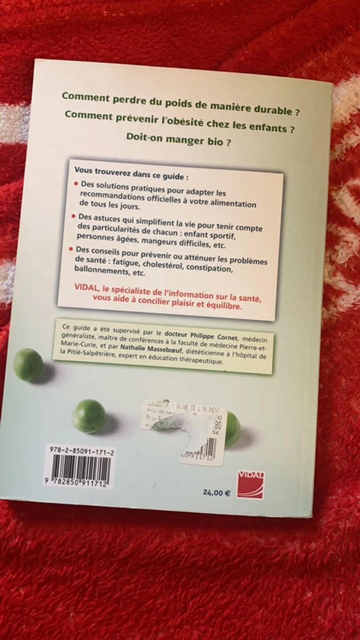 Livre le guide de l’alimentation équilibrée - photo numéro 3