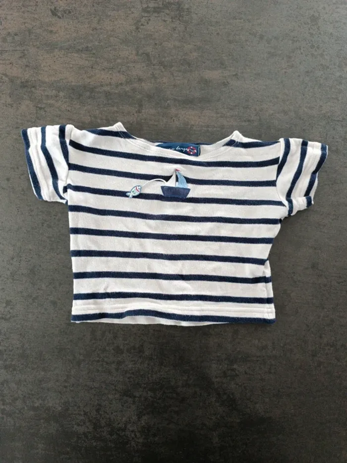 Haut rayé bébé