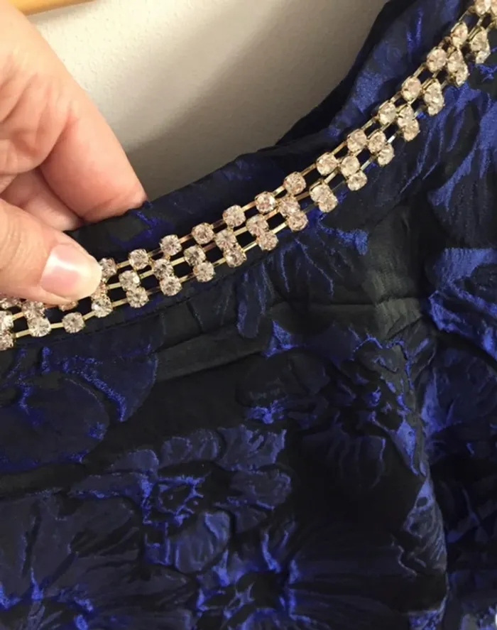 Robe élégante bleu Vero Moda - photo numéro 2