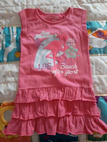 Robe flamand rose in extenso