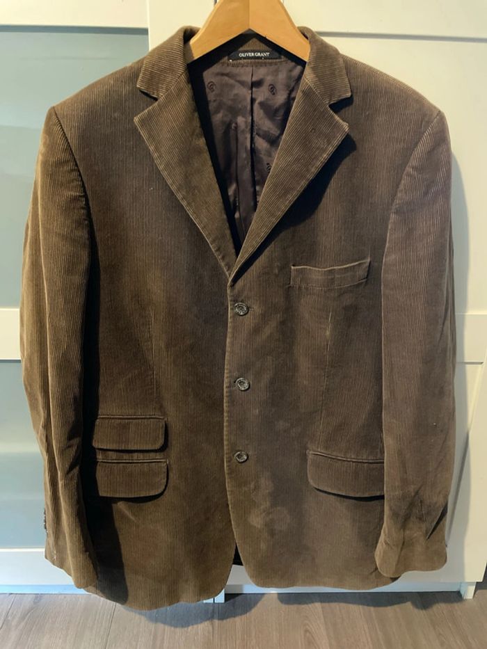 Veste en velours côtelé