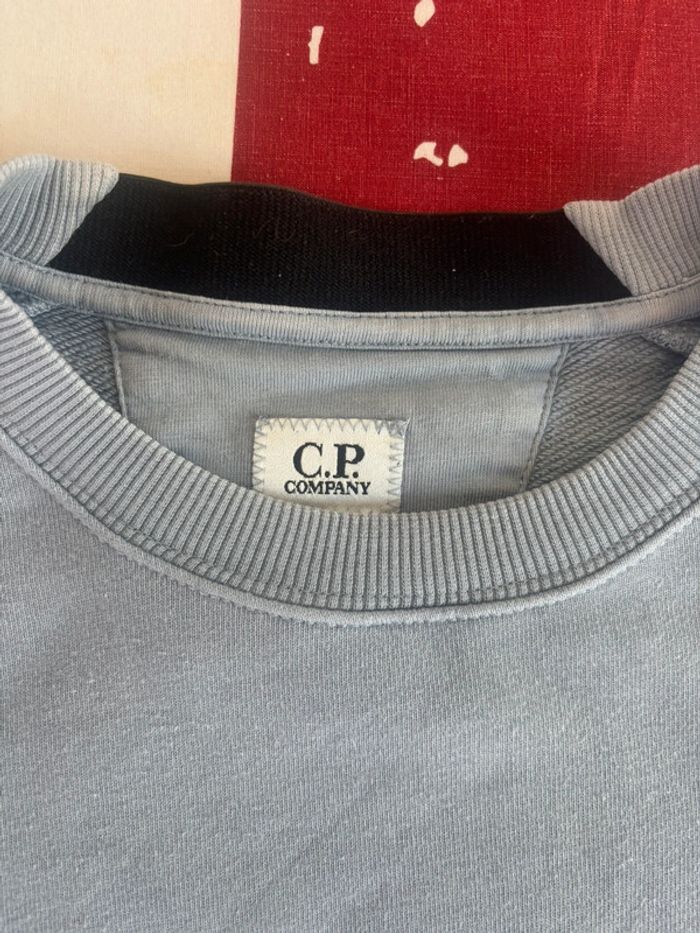 Sweat C.P Company taille xs bleu clair - photo numéro 3