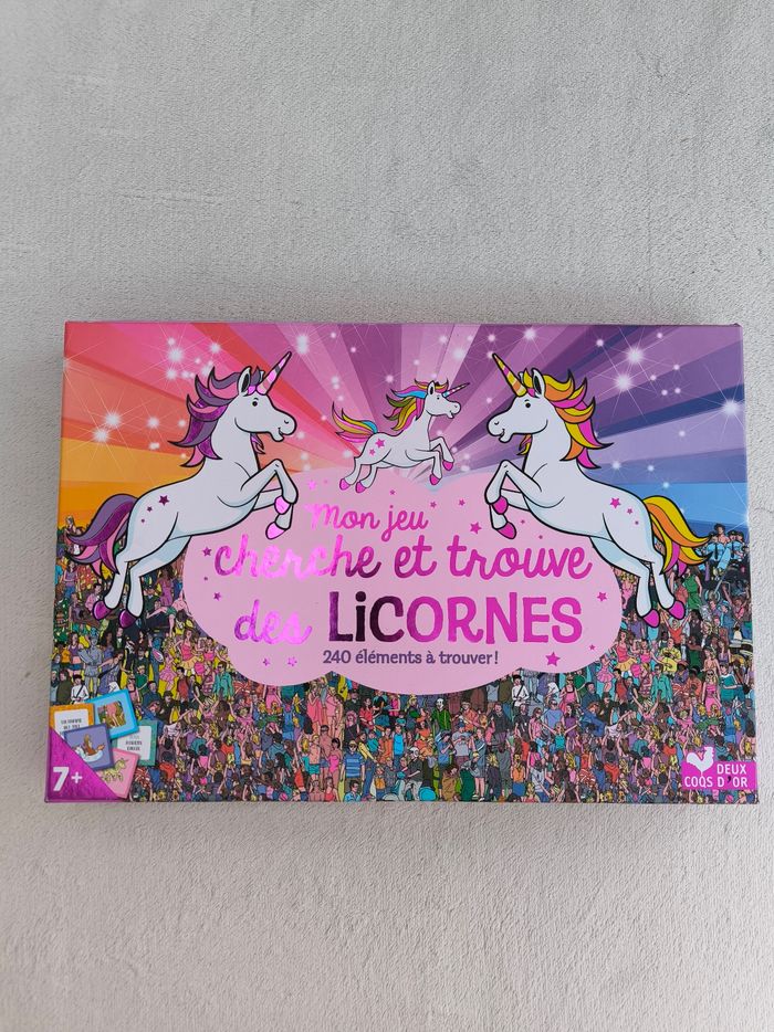 Mon jeu cherche et trouve des licornes - photo numéro 2