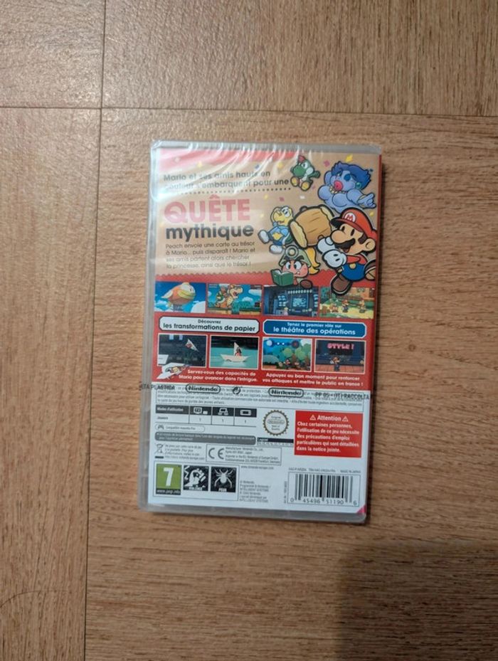 Paper Mario La Porte Millénaire Switch Neuf sous blister - photo numéro 2