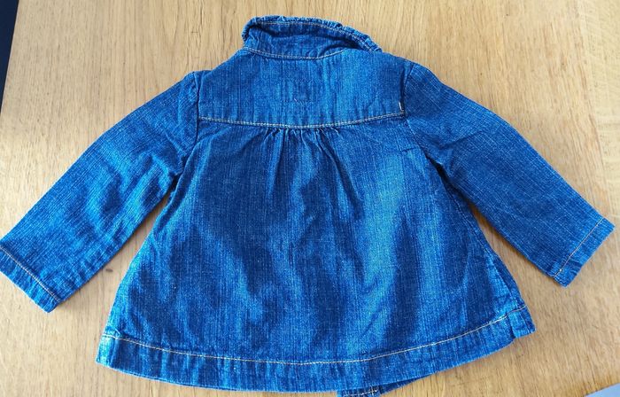 Veste légère en jean’s bleu - photo numéro 2