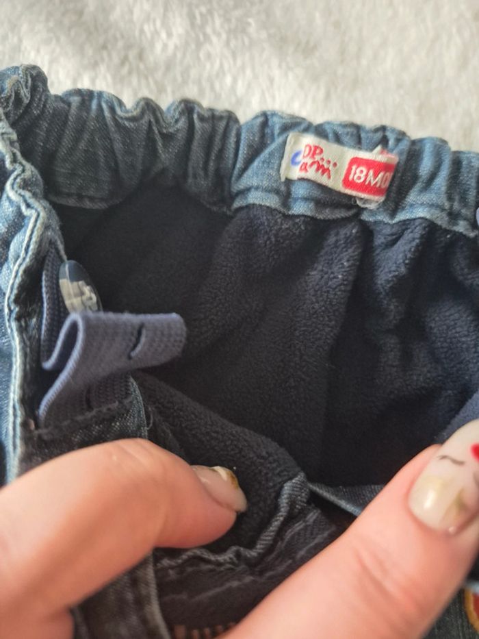 Pantalon DPAM 18 mois epais - photo numéro 2