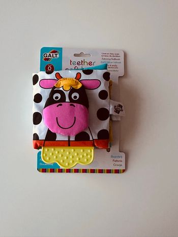 Livre sensoriel en tissu avec anneau de dentition - Galt - neuf