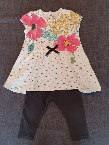 Ensemble tunique et legging Catimini bébé fille