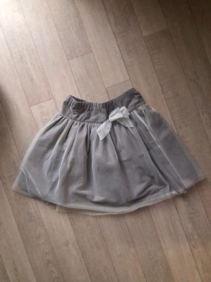 Jupe grise argentée pailletée Cyrillus - photo numéro 2