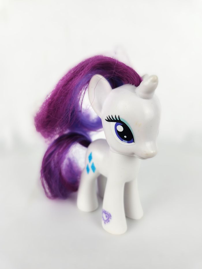My Little Pony MLP Rarity - G4 Licorne Blanche Crinière Violette