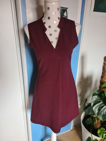 Robe chic bordeaux / Taille 36