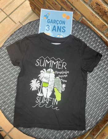 T-shirt à paillettes In Extenso 