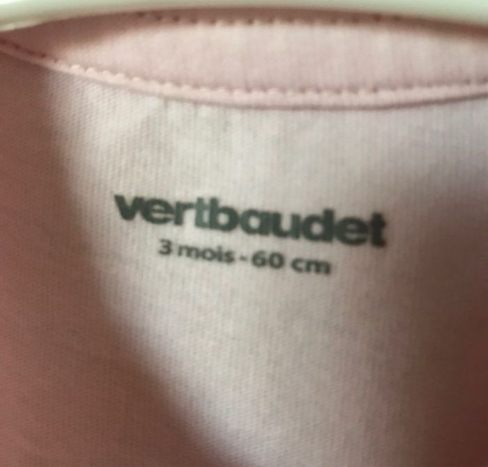 T-shirt rose super little girl 3 mois Vert Baudet - photo numéro 4