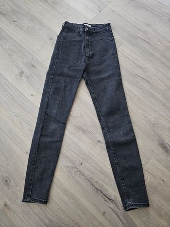 Jean skinny gris