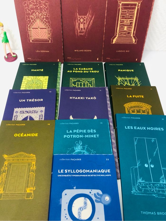 13 livres collection façades - les éditions polystyrène - photo numéro 3
