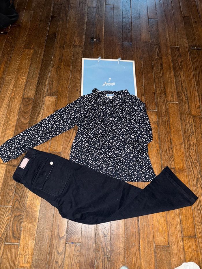 Chemise et pantalon Jacadi 6 ans - photo numéro 1