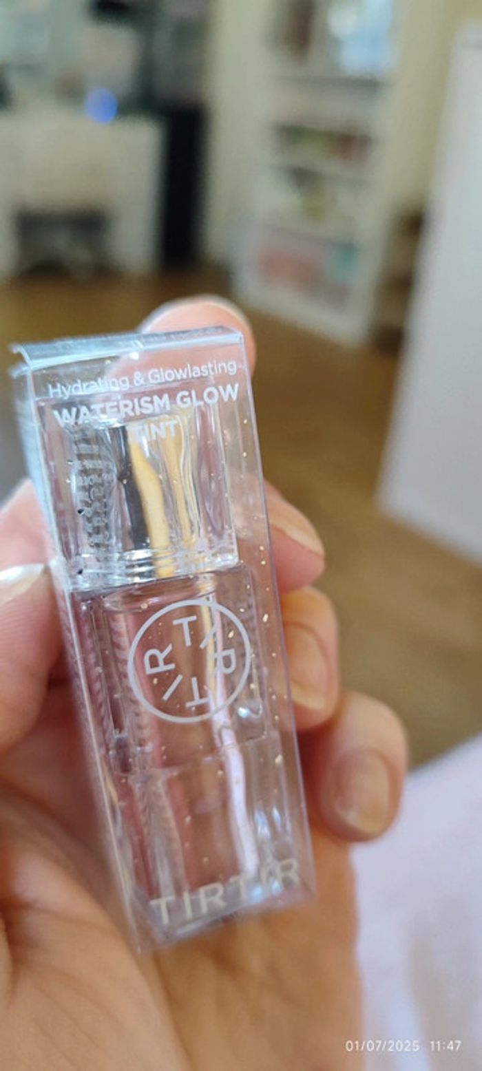 Kbeauty Tirtir Waterism Glow Tint Pailleté / Encre à Lèvre Glossy Sans Transfert Shade 03 Sand Mono - photo numéro 12