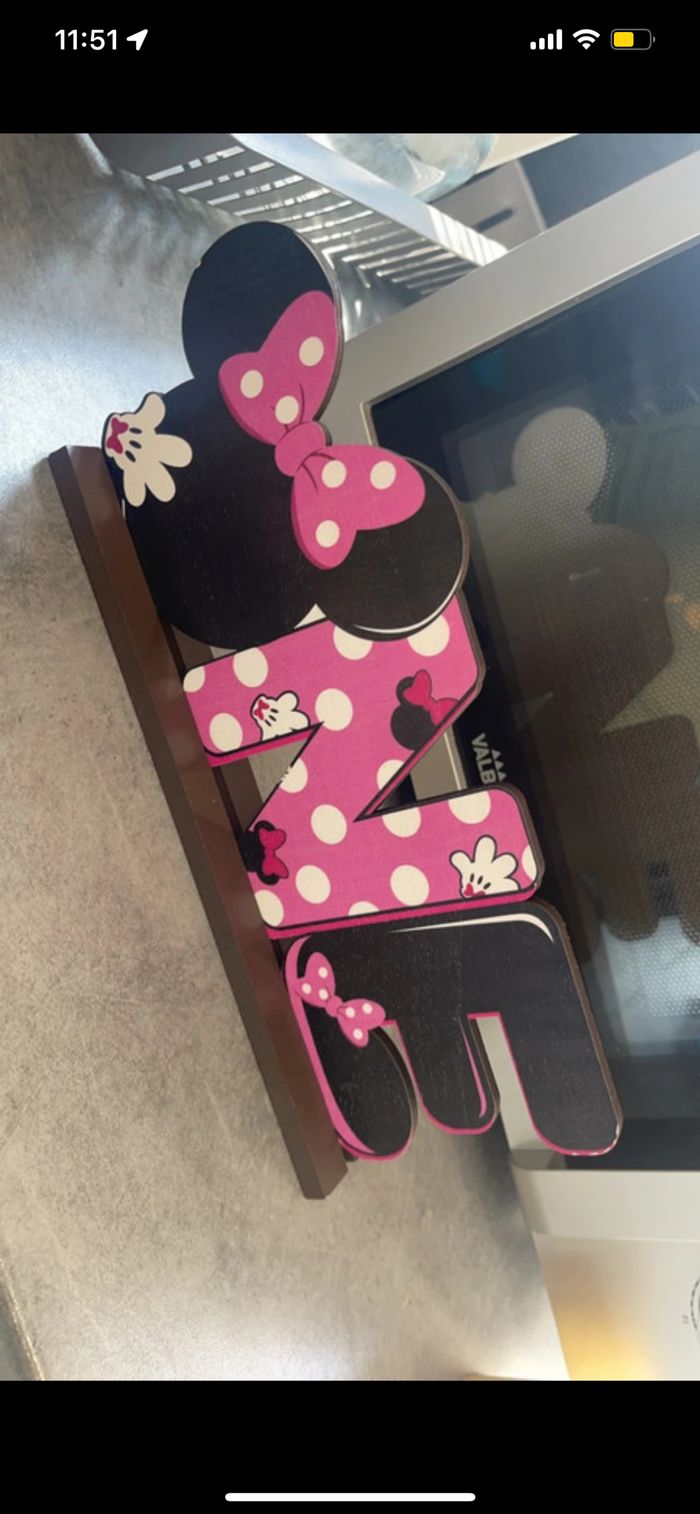 One minnie décoration anniversaire