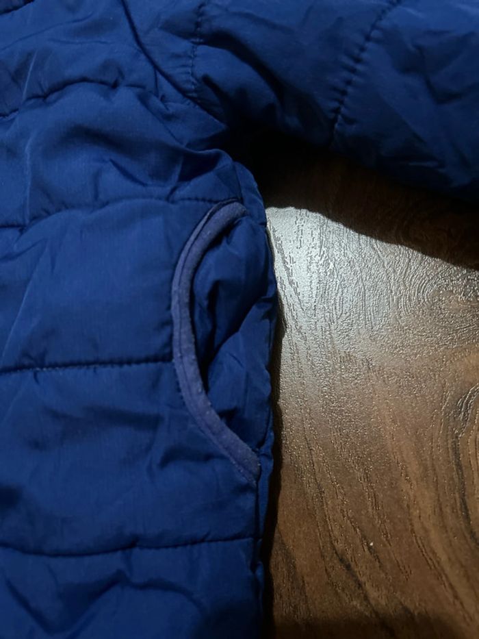 doudoune à capuche bleu électrique kiabi 3 ans - photo numéro 14