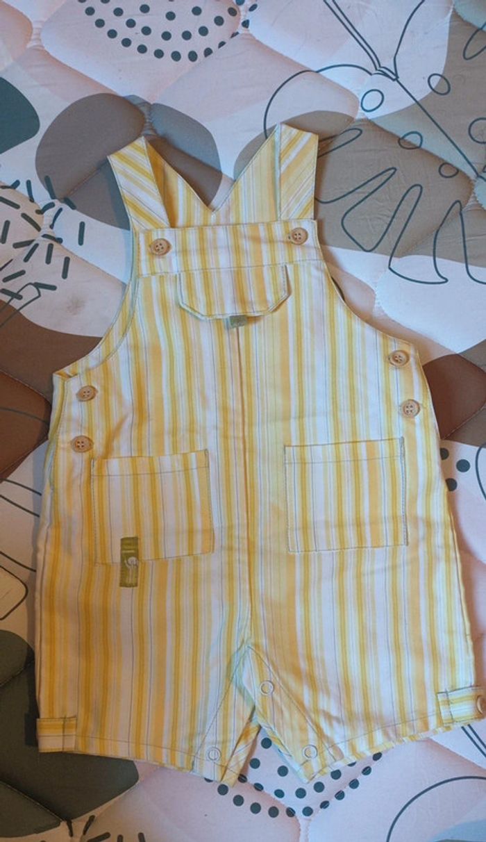 Salopette jaune