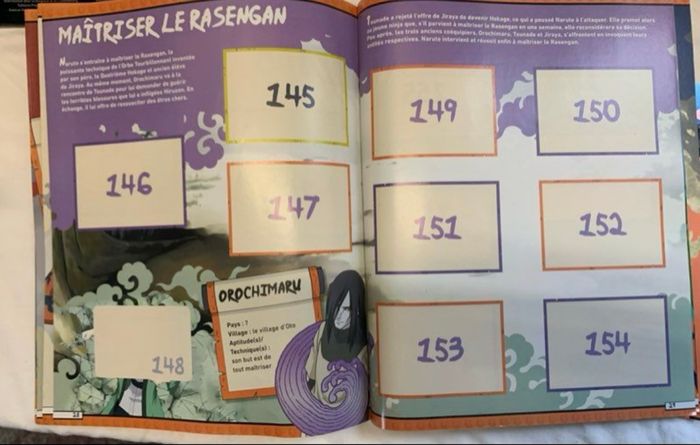 Kit panini stickers NARUTO neufs scellés - photo numéro 8
