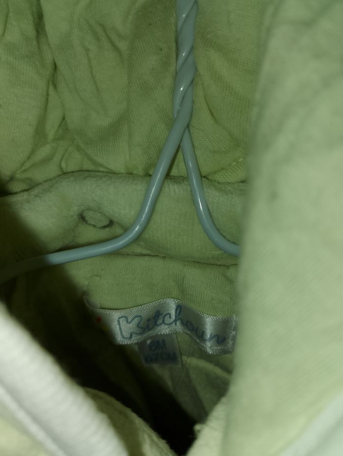 Manteau tout en 1 avec gants intégrées 6 mois - photo numéro 10