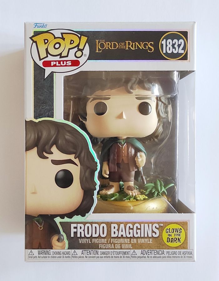 Funko POP Frodon & Ring #1832 GITD - Le Seigneur des Anneaux - Figurine Vinyle