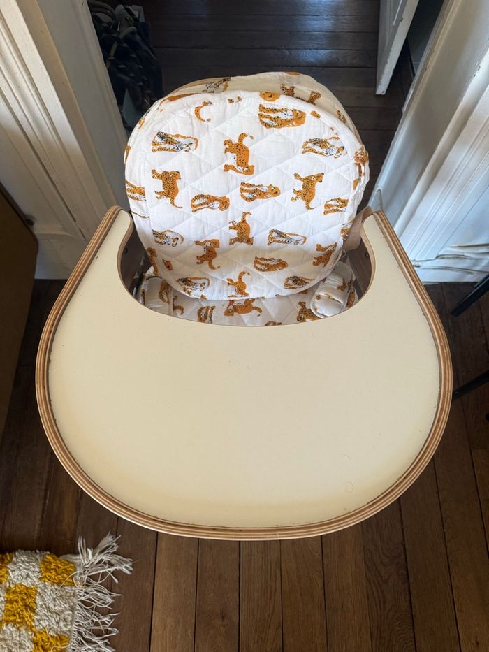 Chaise haute bébé Charlie Crane - Tibu noyer - Set complet - photo numéro 6