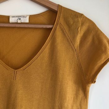 Pull fin manche courte Marie Sixtine