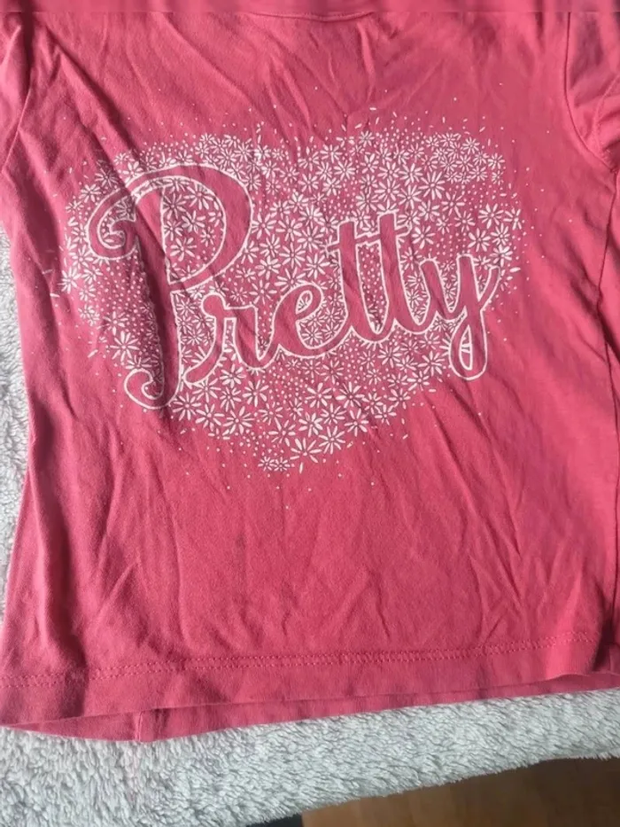 3 tee-shirts manches courtes 6/7 ans - photo numéro 9