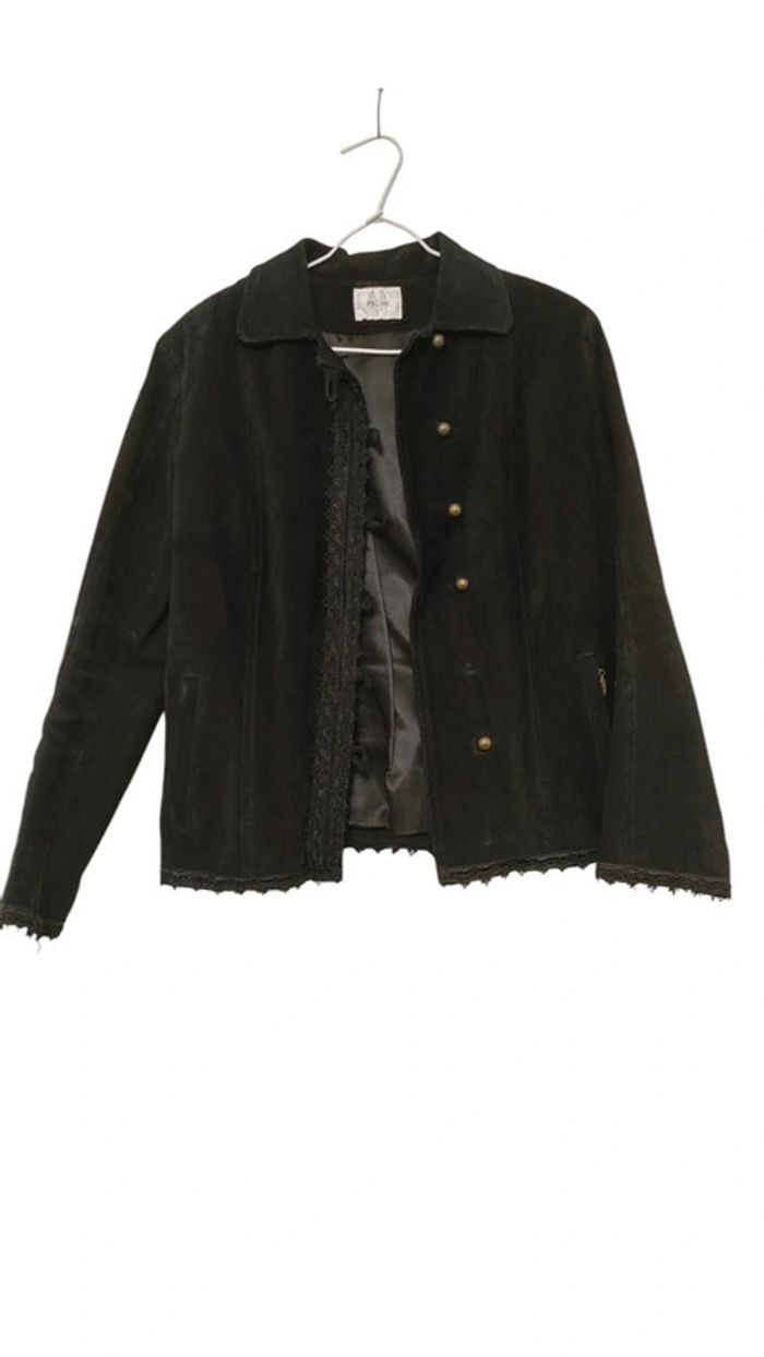 Belle veste en daim