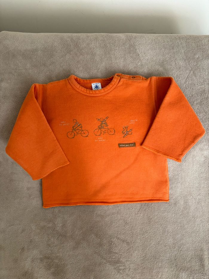 Sweat PETIT BATEAU 2 ans