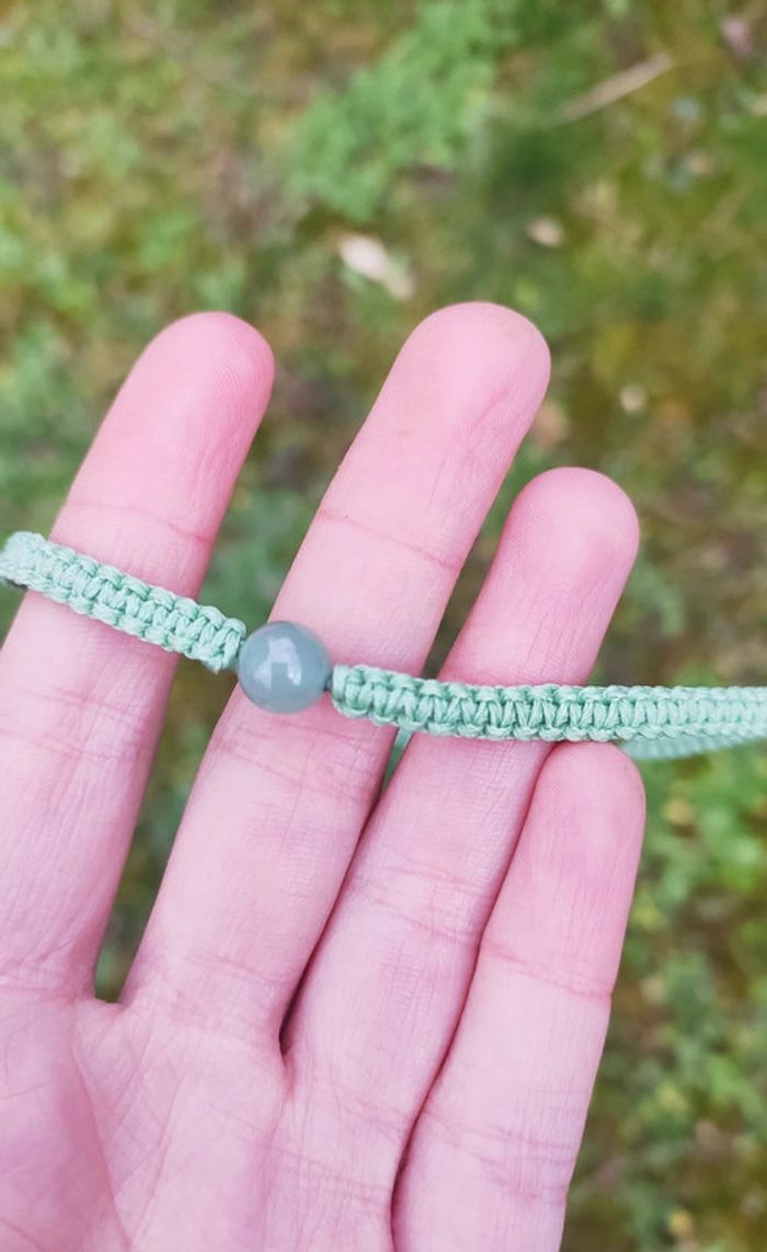 Ras de cou aventurine - photo numéro 4