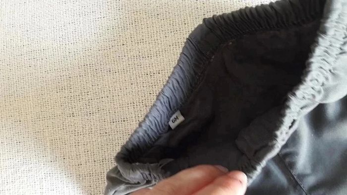 pantalon 6 mois gris - photo numéro 3