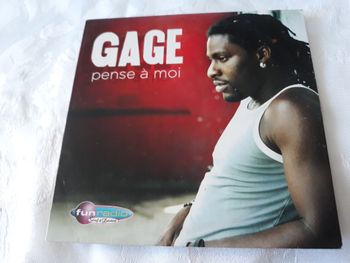 Faby27800 CD single Gage Pense à moi 2 titres