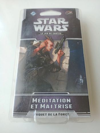 Jeu de cartes star wars Paquet de la force méditation et maitrise neuf et scellé