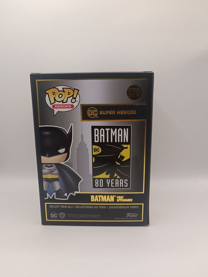 Batman - Pop 80 eme anniversaire - N° 270 - 1 ere apparence 1939 - photo numéro 5