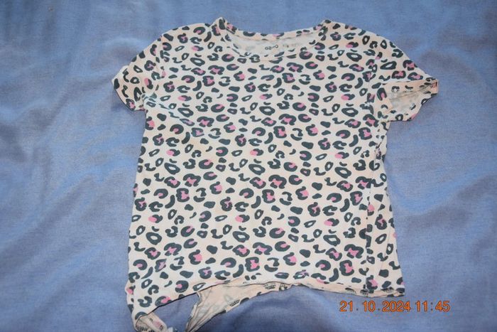 Tshirt fille leopard gémo 5 ans