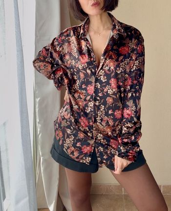 Chemise Zara fleurie taille M très bon état