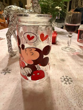 Gobelet Disney st Valentin 